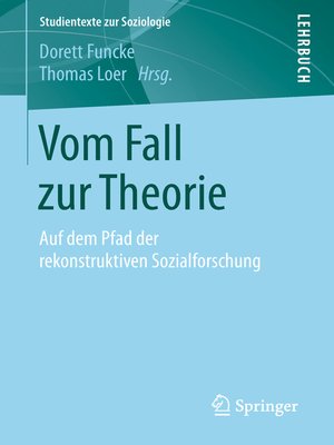 cover image of Vom Fall zur Theorie